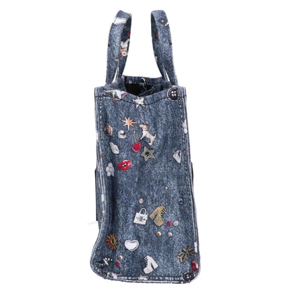 MARC JACOBS マークジェイコブス 【美品】2R5HTT018H02 THE TROMPE LOEIL TRINKET MEDIUM TOTE ザ トロンプルイユ トリンケット ミディアム トートバッグ