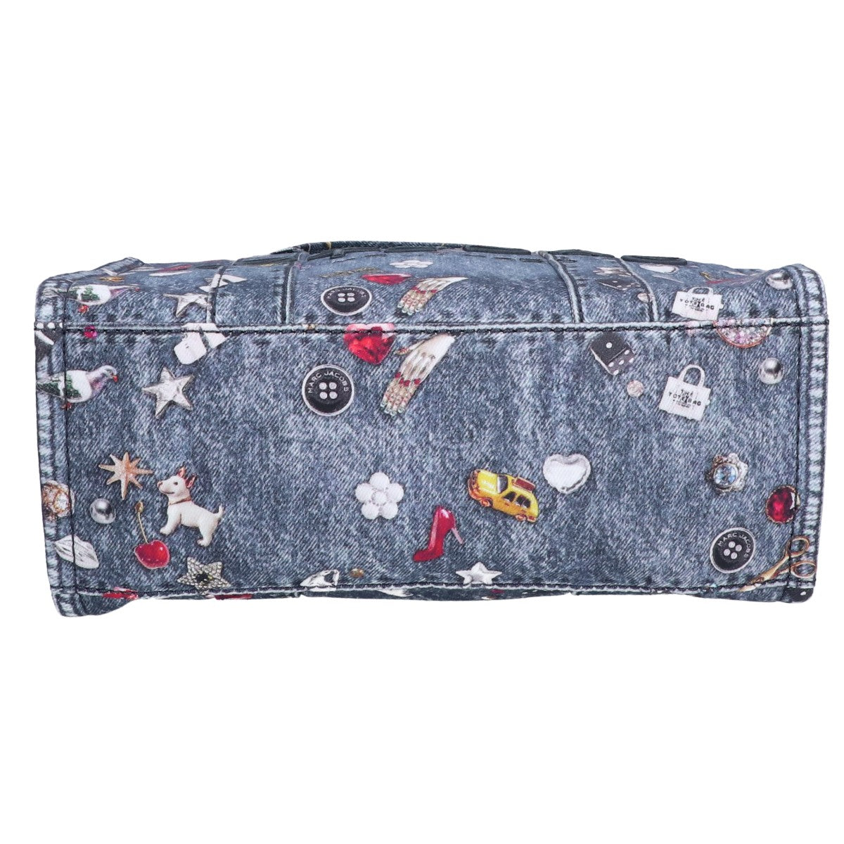 MARC JACOBS マークジェイコブス 【美品】2R5HTT018H02 THE TROMPE LOEIL TRINKET MEDIUM TOTE ザ トロンプルイユ トリンケット ミディアム トートバッグ