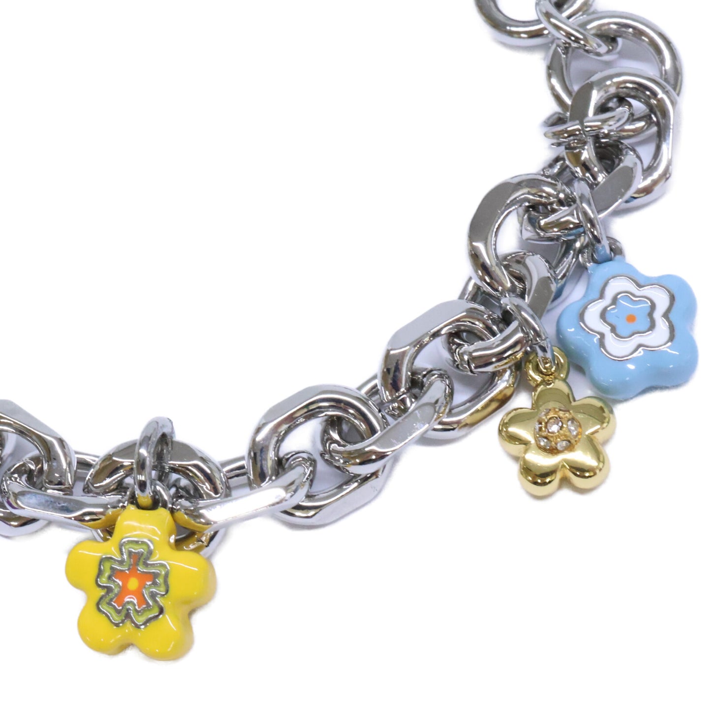MARC JACOBS マーク ジェイコブス 【美品】2P5JBR001J45-098 THE WILD DAISY CHARM BRACELET ワイルド デイジー チャーム ブレスレット
