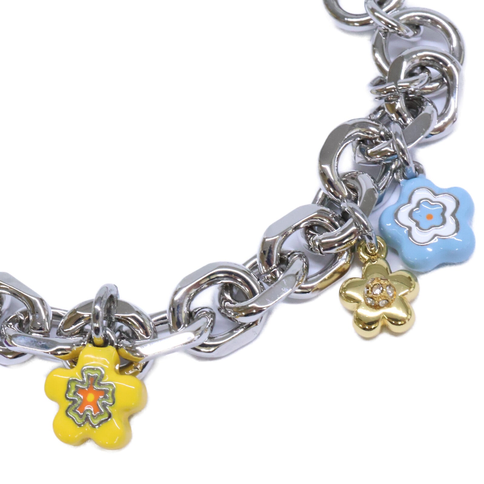 MARC JACOBS マーク ジェイコブス 【美品】2P5JBR001J45-098 THE WILD DAISY CHARM BRACELET ワイルド デイジー チャーム ブレスレット