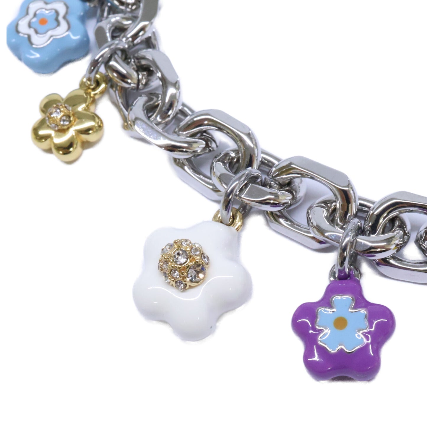 MARC JACOBS マーク ジェイコブス 【美品】2P5JBR001J45-098 THE WILD DAISY CHARM BRACELET ワイルド デイジー チャーム ブレスレット