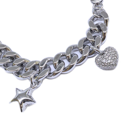 MARC JACOBS マーク ジェイコブス 【美品】2R3JBR001J81-059 THE PAVE MINI ICON CHARM BRACELET ミニ アイコン パヴェ チャーム ブレスレット