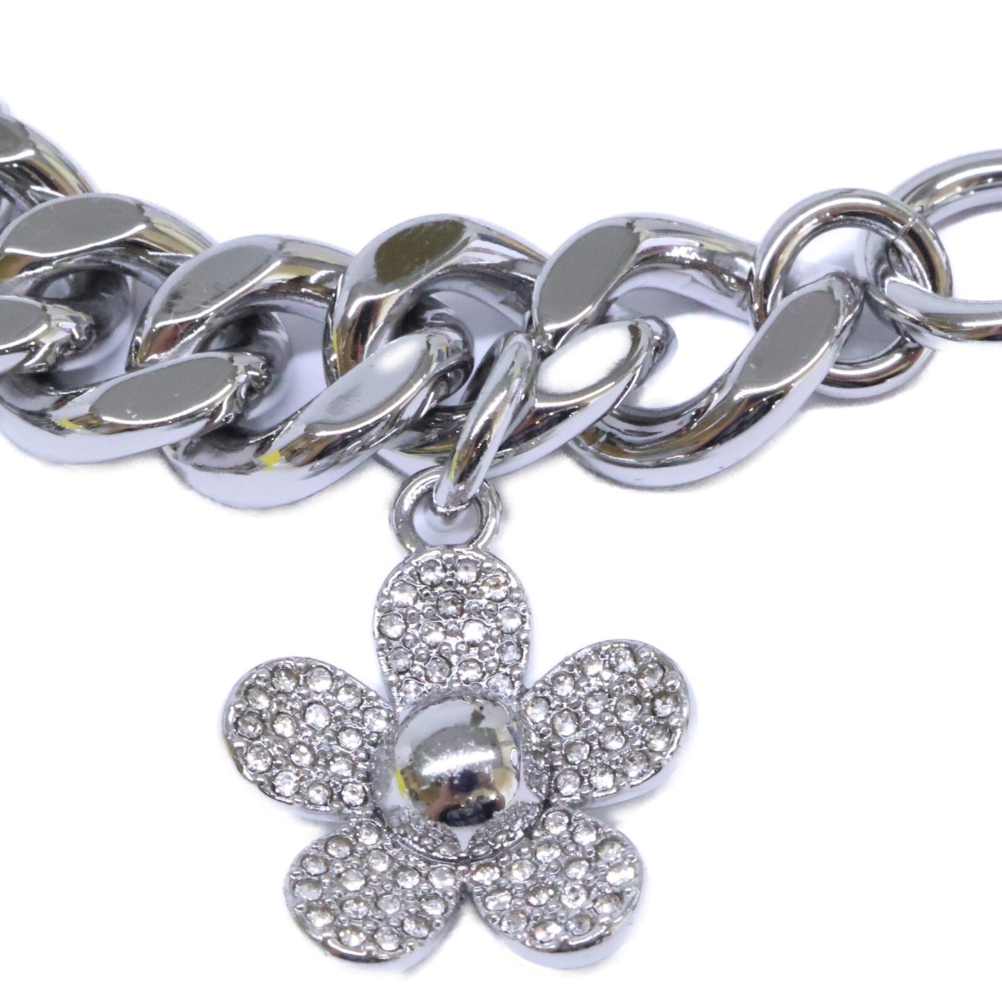 MARC JACOBS マーク ジェイコブス 【美品】2R3JBR001J81-059 THE PAVE MINI ICON CHARM BRACELET ミニ アイコン パヴェ チャーム ブレスレット