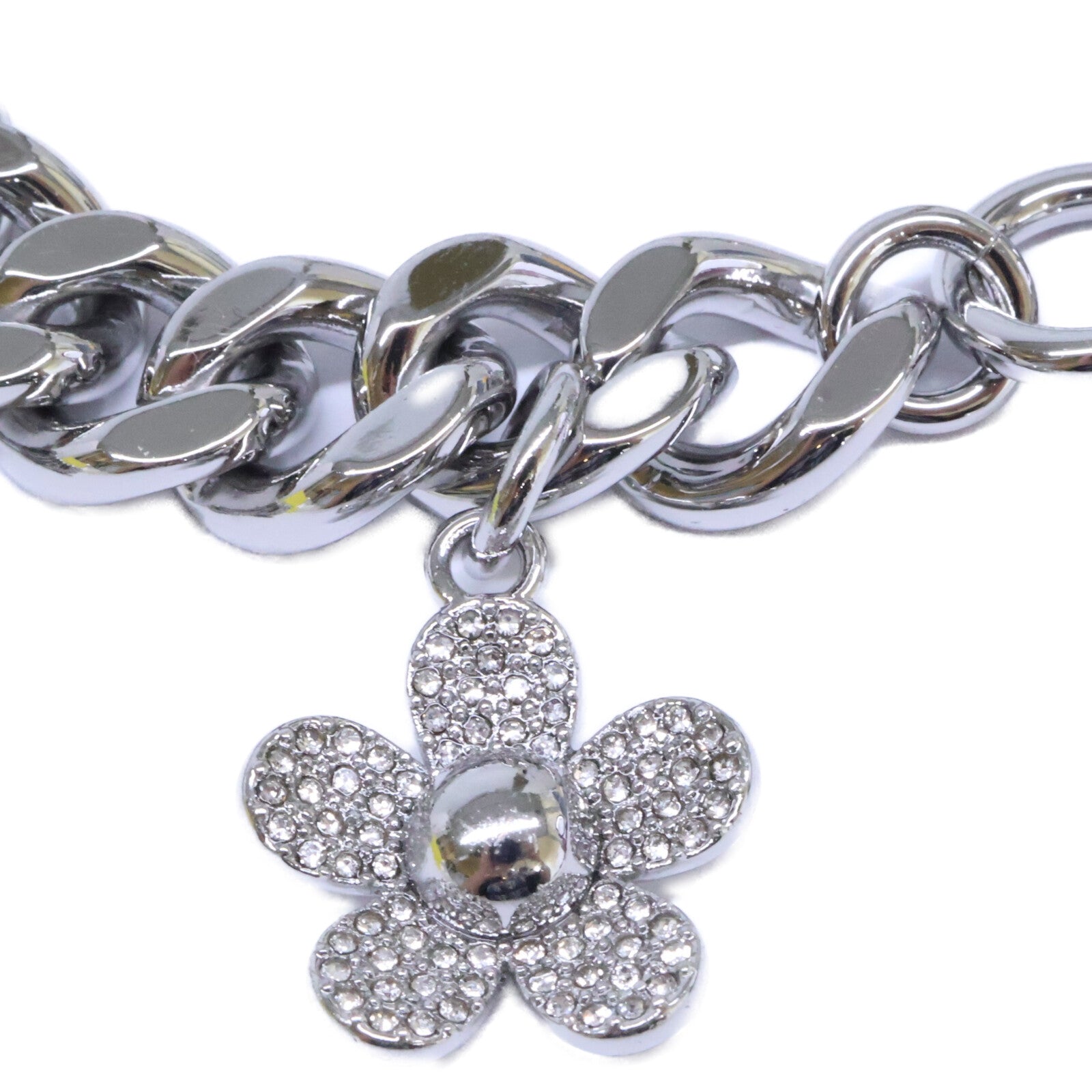 MARC JACOBS マーク ジェイコブス 【美品】2R3JBR001J81-059 THE PAVE MINI ICON CHARM BRACELET ミニ アイコン パヴェ チャーム ブレスレット
