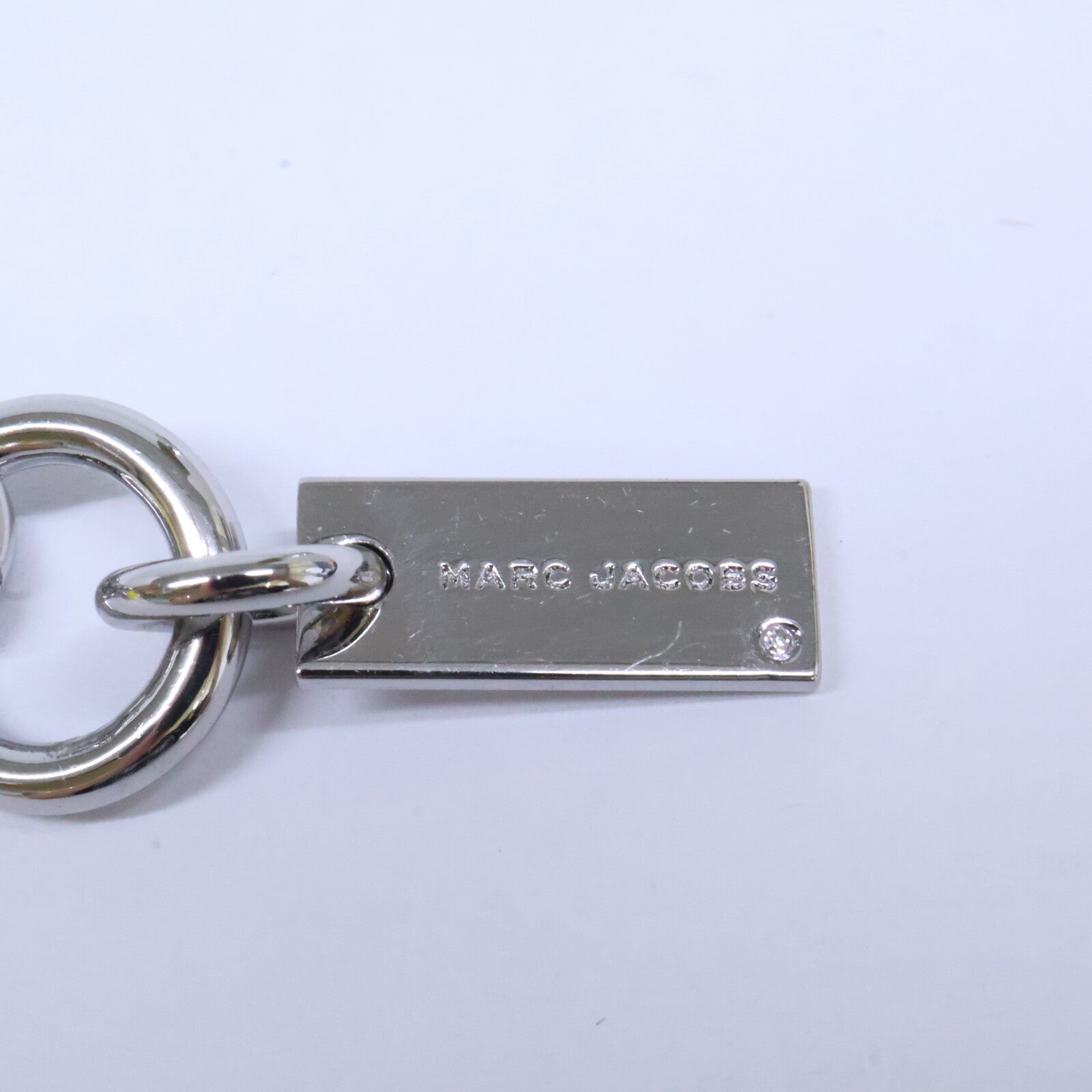 MARC JACOBS マーク ジェイコブス 【美品】2R3JBR001J81-059 THE PAVE MINI ICON CHARM BRACELET ミニ アイコン パヴェ チャーム ブレスレット