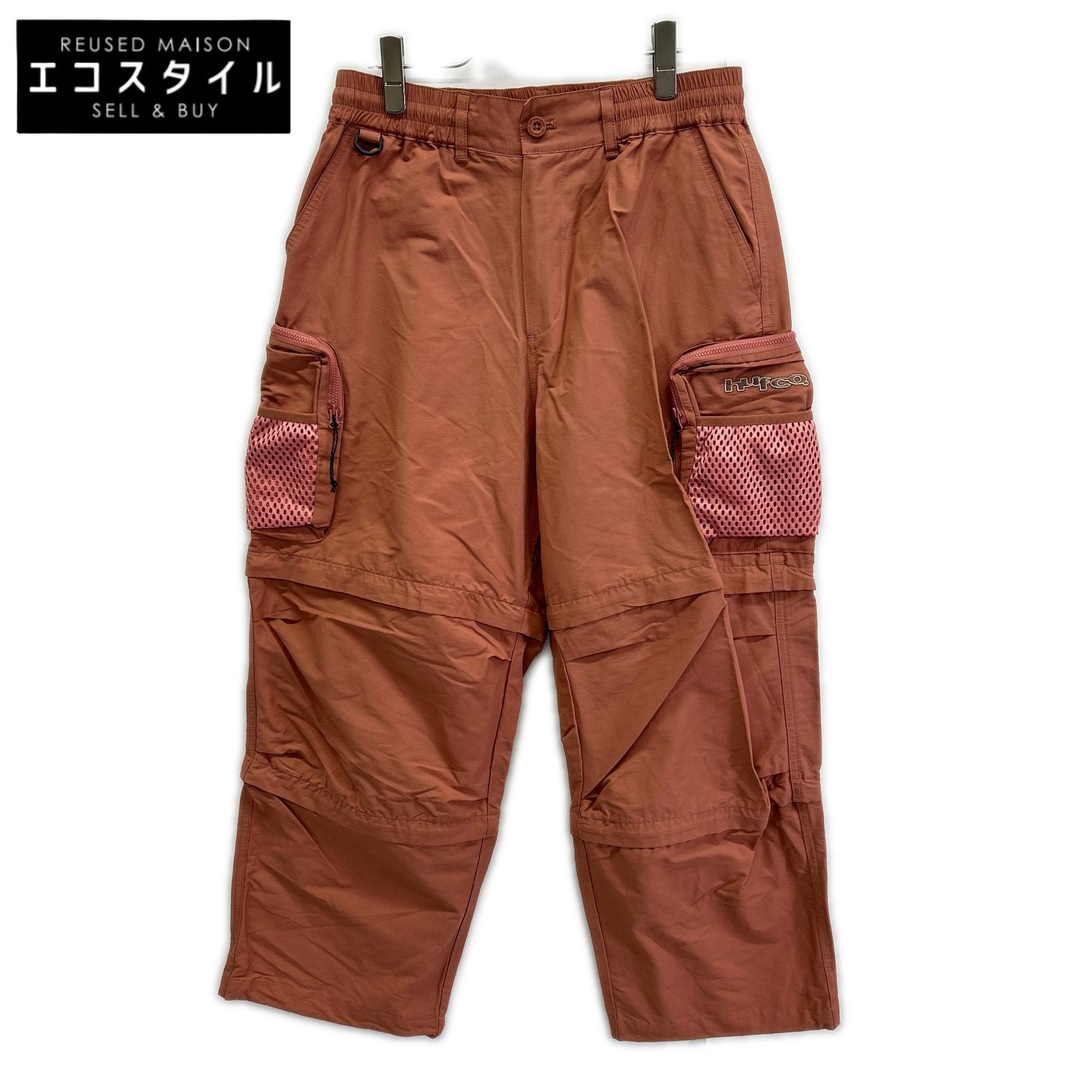 HUF ハフ 24SS ピンク ロゴ カーゴパンツ ボトムス