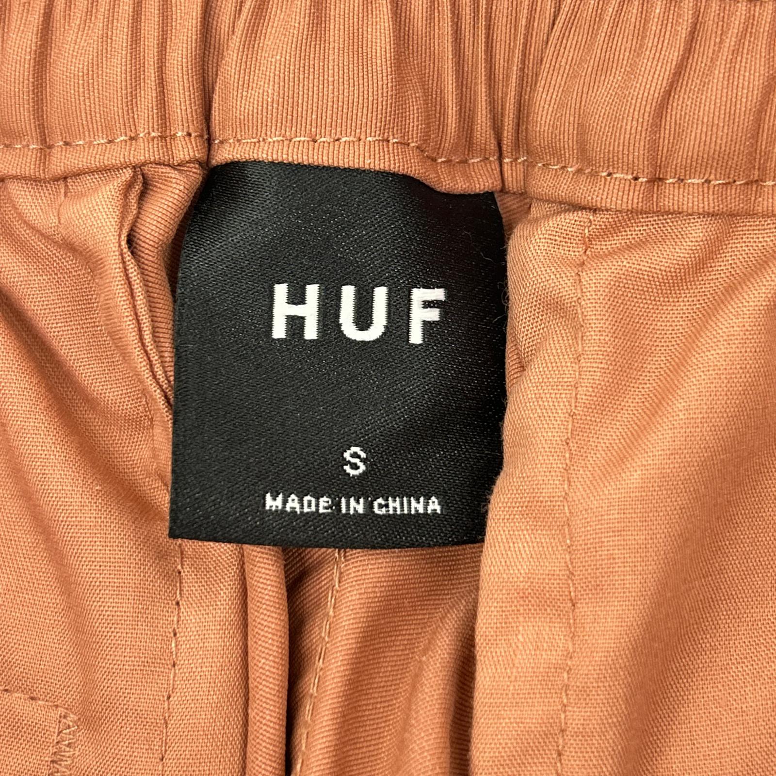 HUF ハフ 24SS ピンク ロゴ カーゴパンツ ボトムス