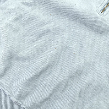 Champion チャンピオン ×ダブルスタンダード ライトブルー ハーフジップ トレーナー トップス