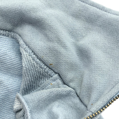 Champion チャンピオン ×ダブルスタンダード ライトブルー ハーフジップ トレーナー トップス
