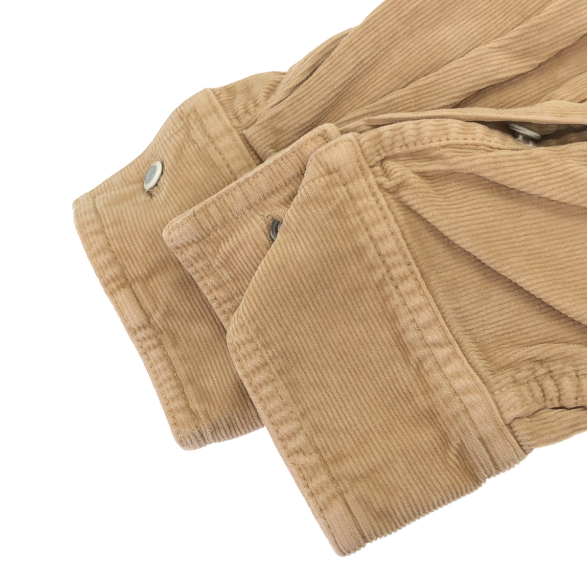 Healthy DENIM ヘルシーデニム ベージュ コーデュロイ シャツ トップス