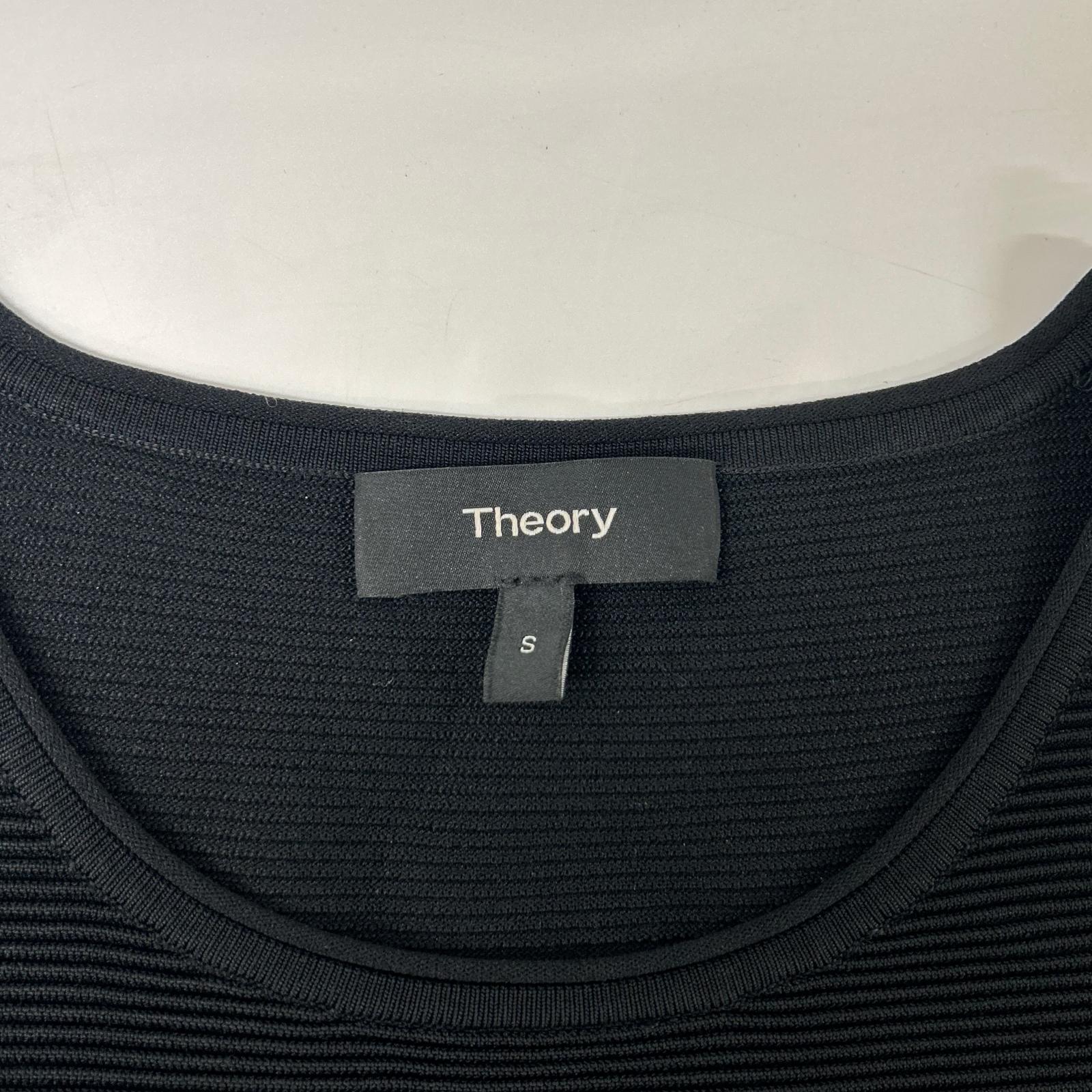 Theory セオリー 0105713 ブラック フレアドレスワンピース ワンピース