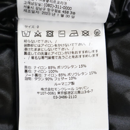 23 HERBE Lettering Logo Short Down Jacket O Women's