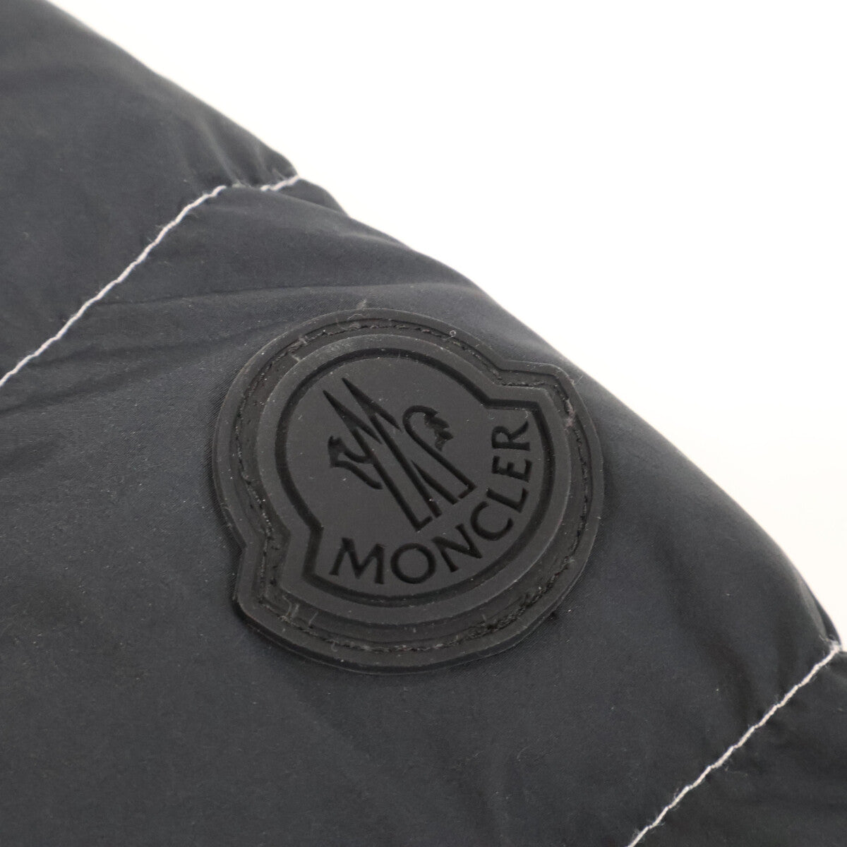 23 HERBE Lettering Logo Short Down Jacket O Women's
