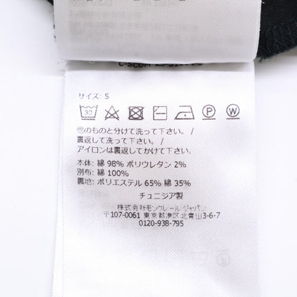 MONCLER モンクレール 23年製 ブラック VESTITO リブニット ノースリーブ ワンピース ワンピース