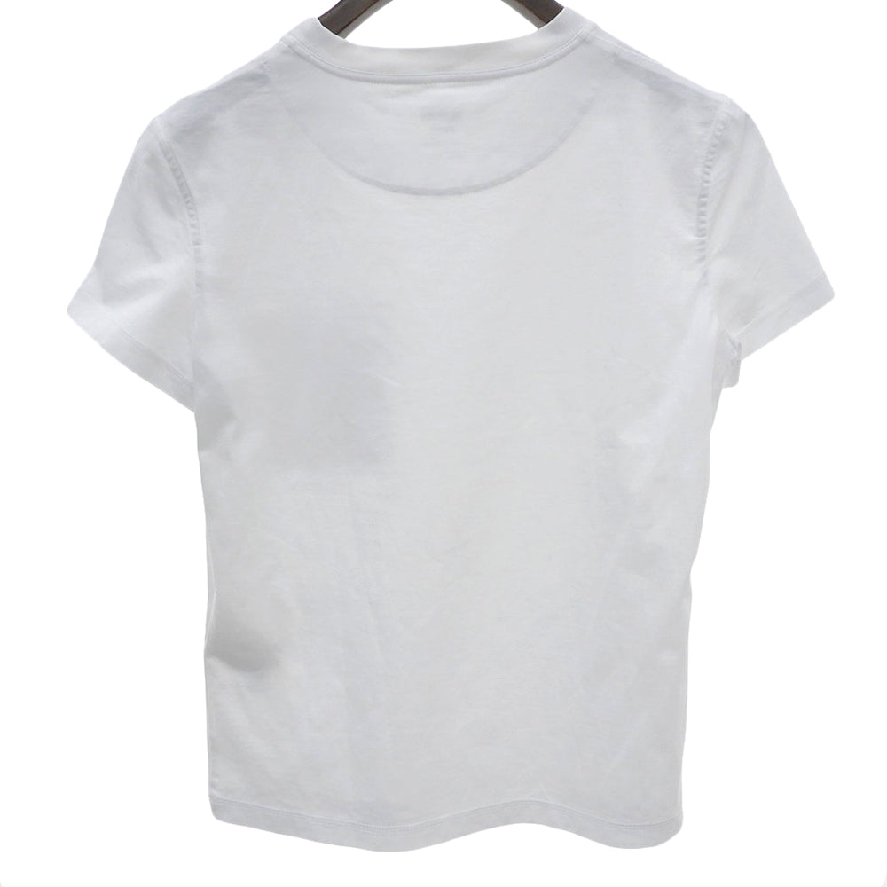 HERMES エルメス 美品 ポケットデザイン Tシャツ トップス レディース ホワイト 36 47-7703 トップス