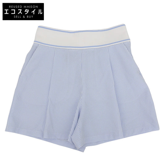 美品 ショートパンツ ボトムス レディース ライトブルー 26 ボトムス 26 レディース