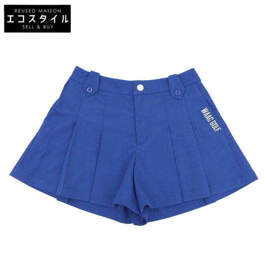 美品 刺繍 ショートパンツ ボトムス レディース ブルー 1 ボトムス 1 レディース