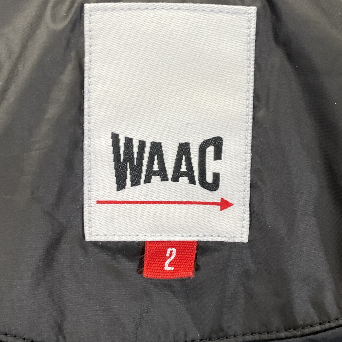 [Excellent Condition] WWVAW23701 Quilted Vest with Boa Collar, Padded, Size 2, Men's