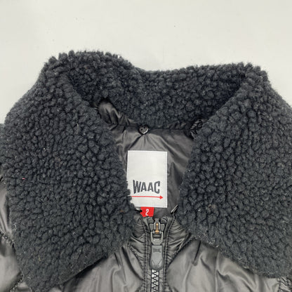 [Excellent Condition] WWVAW23701 Quilted Vest with Boa Collar, Padded, Size 2, Men's
