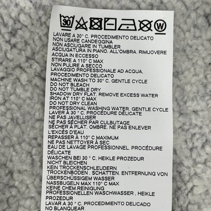 DSQUARED2 ディースクエアード S74GU0516 グレー ドッキング スウェットシャツ トップス