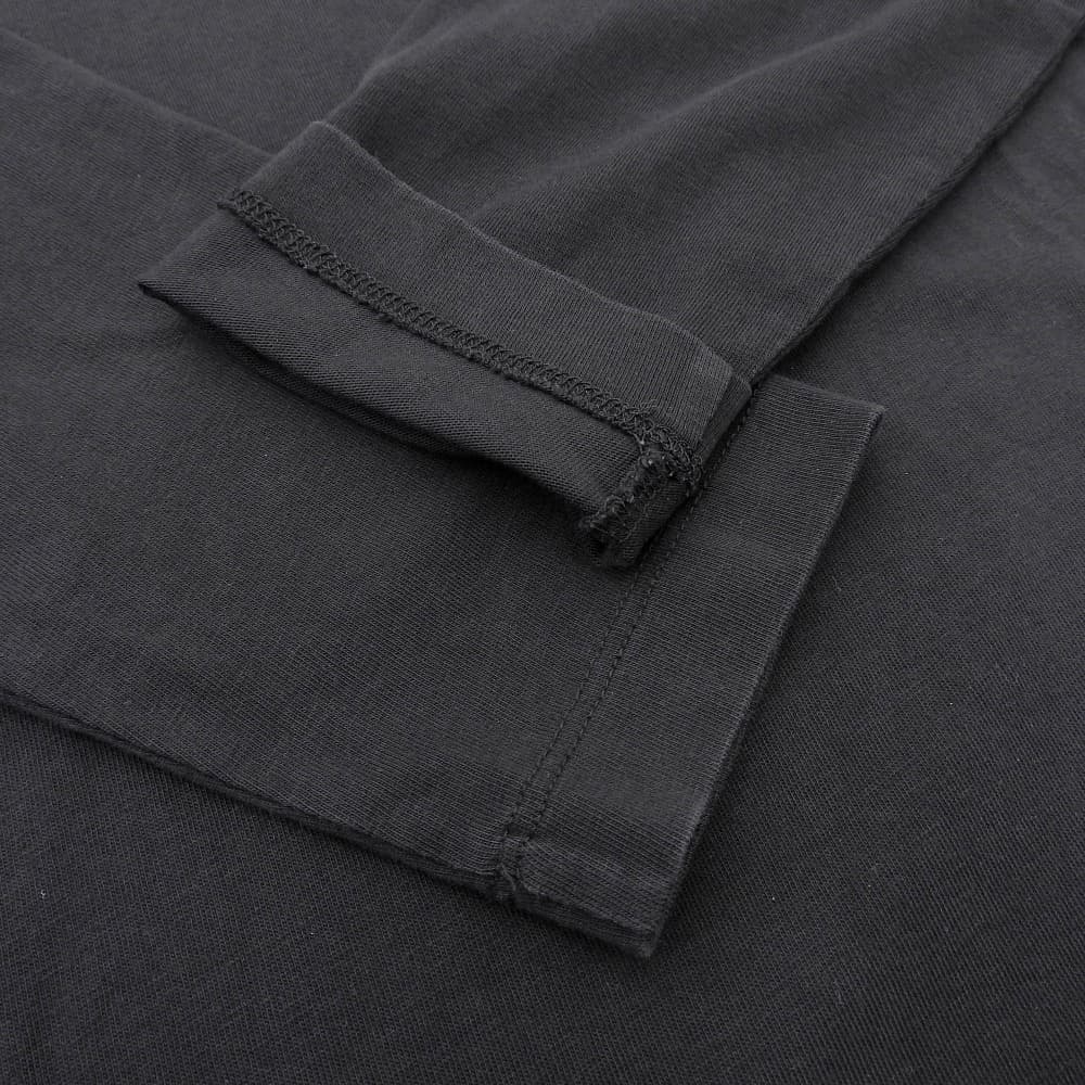 MONCLER モンクレール 美品 コットン ロゴ L/S ロンT トップス レディース ブラック XS トップス