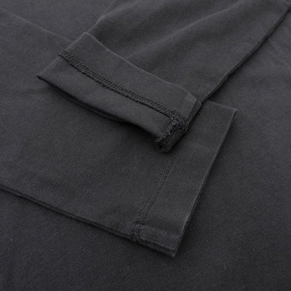 MONCLER モンクレール 美品 コットン ロゴ L/S ロンT トップス レディース ブラック XS トップス