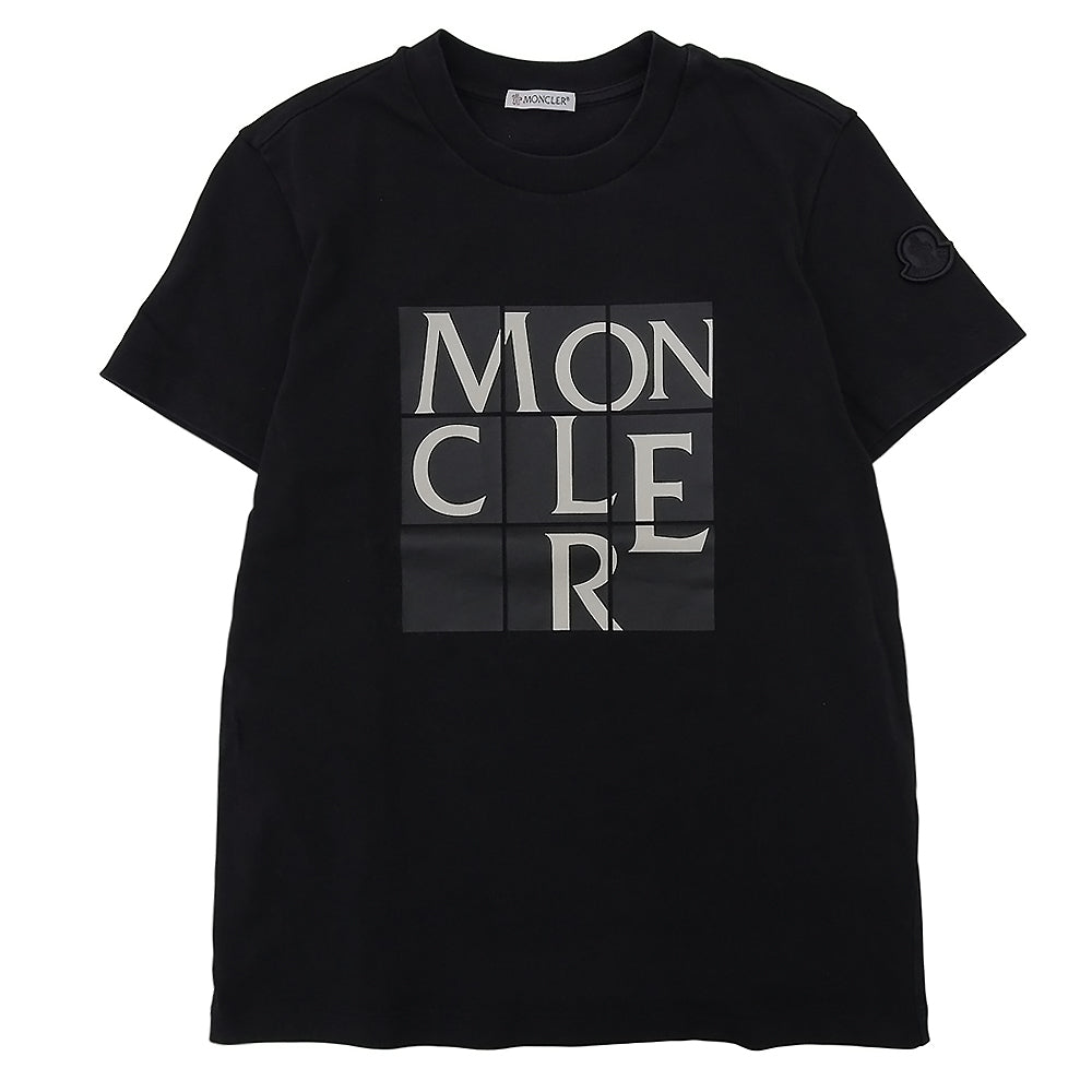 MONCLER 盟可睐 美品 棉质印花T恤 上衣 女款 黑色 XS 上衣
