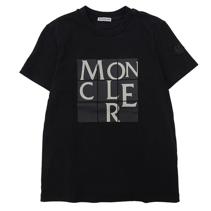 MONCLER 盟可睐 美品 棉质印花T恤 上衣 女款 黑色 XS 上衣
