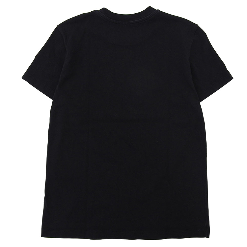 MONCLER モンクレール 美品 コットン プリント Tシャツ トップス レディース ブラック XS トップス