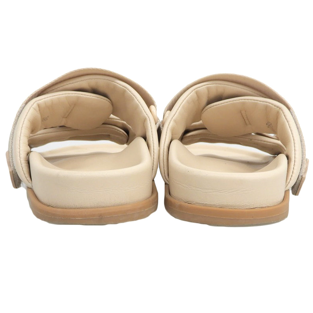 MONCLER Sandals Shoes Women's Beige 38 Shoes