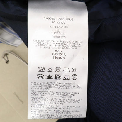 新品同 RA000Q VENTIQUATTRO THET 3U11 Super150s 西服套装 50R 男士