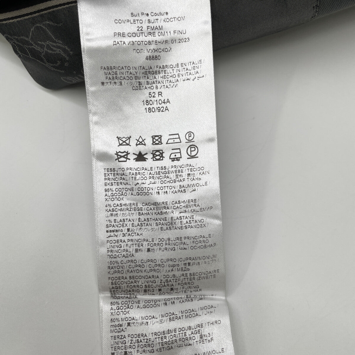 Brioni RAOB0O Grey PRE COUTURE Suit Set