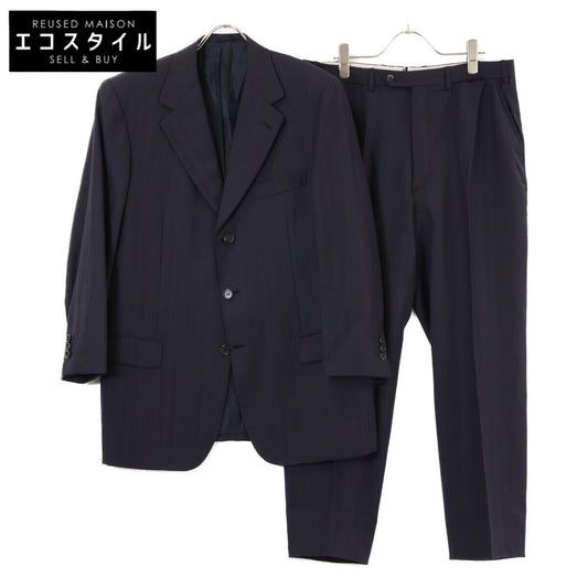 Brioni ブリオーニ NOMENTANO ストライプ ウール 3Bシングル スーツ セットアップ