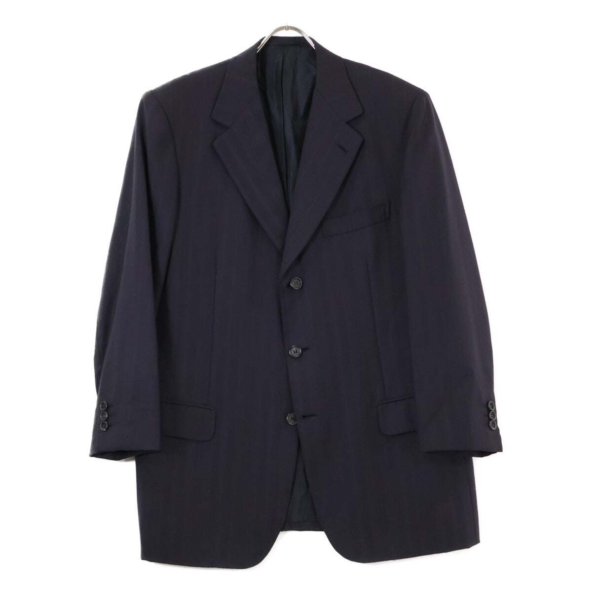 Brioni ブリオーニ NOMENTANO ストライプ ウール 3Bシングル スーツ セットアップ
