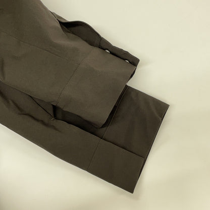 VACHEMENT VF-06-601 Khaki Recycled Shell Taffeta High-Low Coat