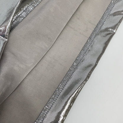 COMME des GARÇONS JUNYA WATANABE JO-T015 2024 Silver Metallic T-Shirt Top