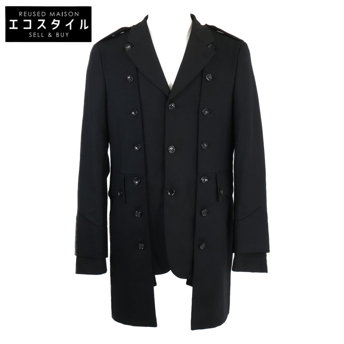 [Excellent Condition/25AW] PP-J042 Wool Gabardine x Wool/Nylon Flannel Jacket, Size M, Men's
