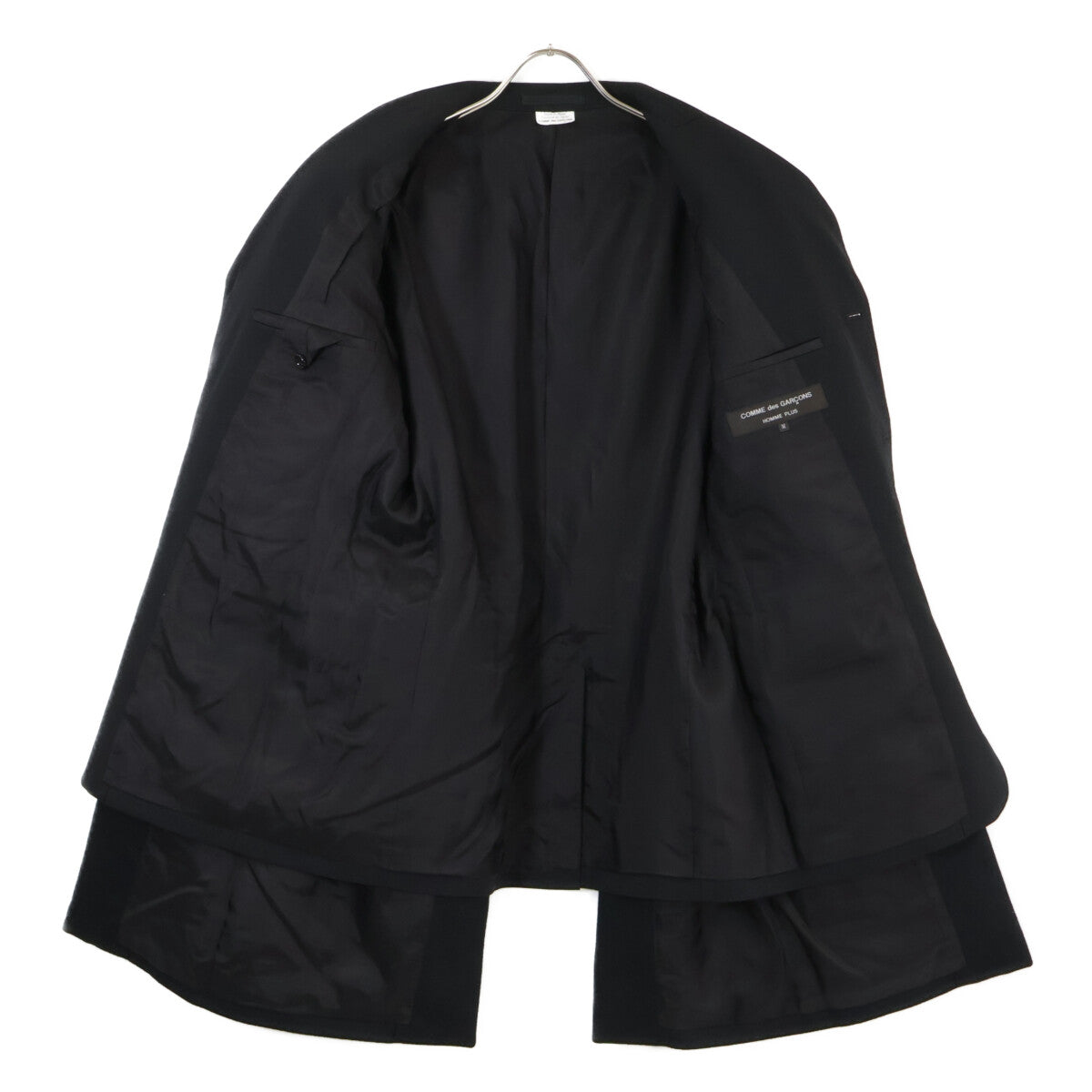 COMMEdesGARCONS HOMME PLUS コムデギャルソンオムプリュス 【美品/25AW】PP-J042 ウールギャバジンｘウール/ナイロン フラノジャケット ジャケット
