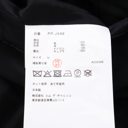 COMMEdesGARCONS HOMME PLUS コムデギャルソンオムプリュス 【美品/25AW】PP-J042 ウールギャバジンｘウール/ナイロン フラノジャケット ジャケット