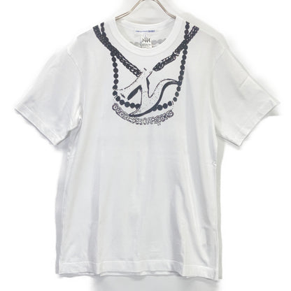 COMME des GARCONS SHIRT 川久保玲衬衫 ×ASAP Nast 黑白印花T恤 上衣