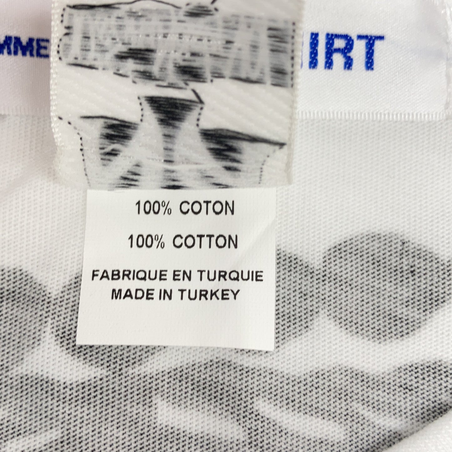 COMME des GARCONS SHIRT 川久保玲衬衫 ×ASAP Nast 黑白印花T恤 上衣