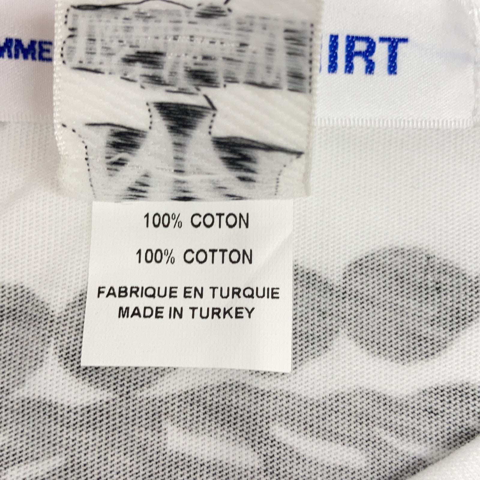 COMME des GARCONS SHIRT 川久保玲衬衫 ×ASAP Nast 黑白印花T恤 上衣