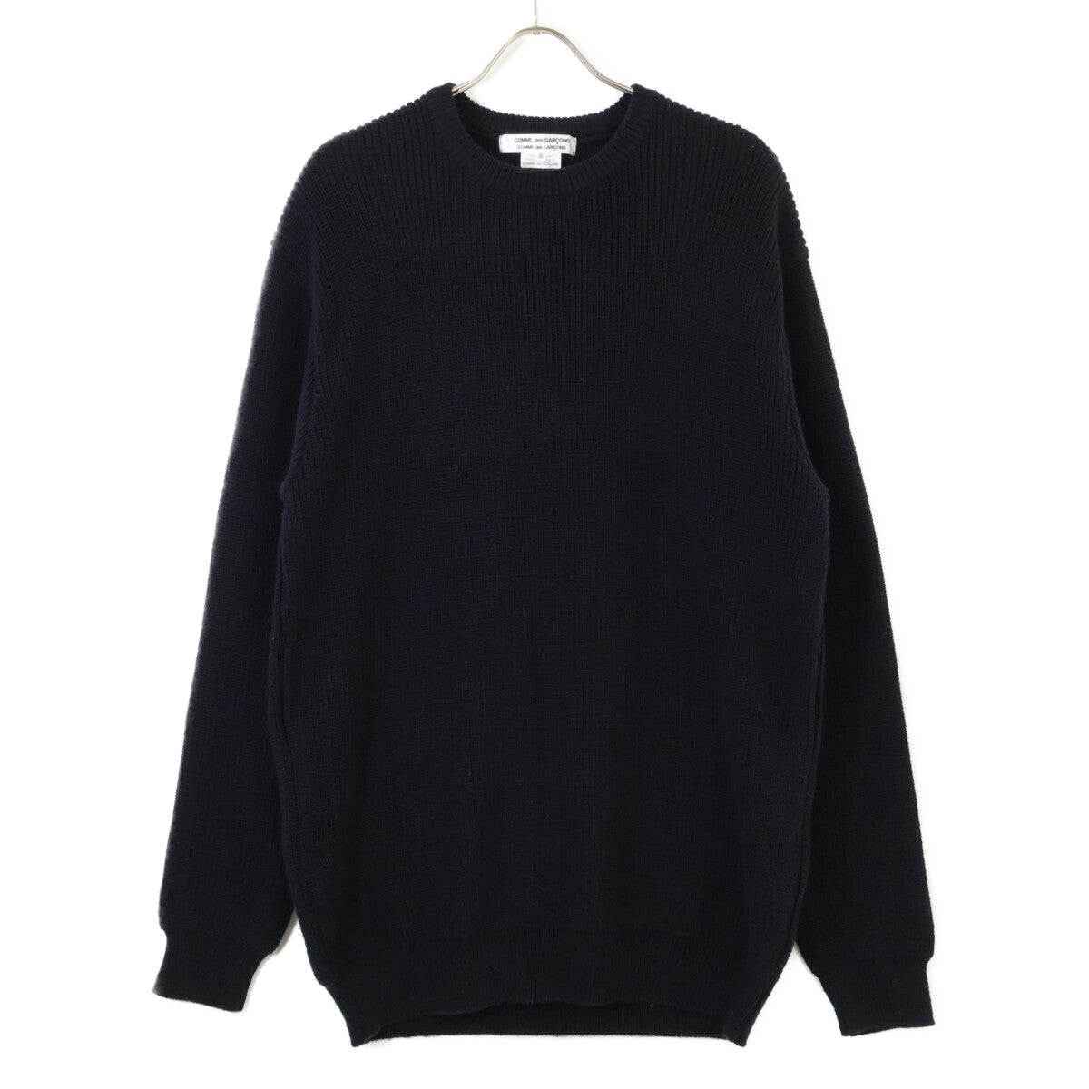 COMME des GARCONS COMME des GARCONS 川久保玲 COMME des GARCONS COMME des GARCONS (COMME COMME)【美品/24年产】RN-N518 圆领针织衫上衣