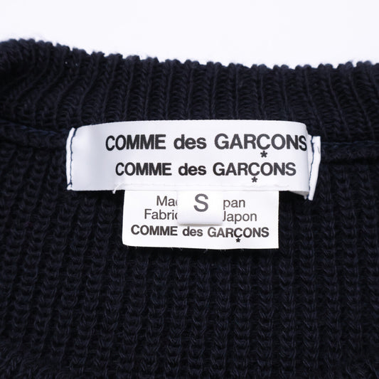 COMMEdesGARCONS COMMEdesGARCONS コムデギャルソンコムデギャルソン（コムコム） 【美品/24年製】RN-N518 クルーネック ニットセーター トップス