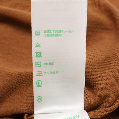 JOHN SMEDLEY 约翰斯梅德利 棕色 100%美利奴羊毛 高支针织衫 上衣