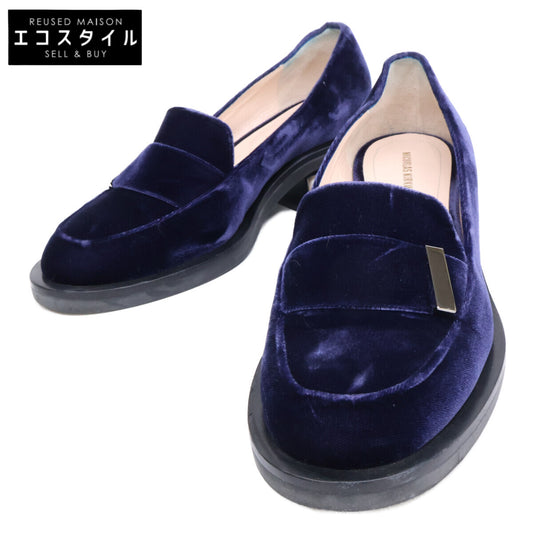 Nicholas Kirkwood ニコラスカークウッド 【美品】ベロア パールヒール ローファー シューズ