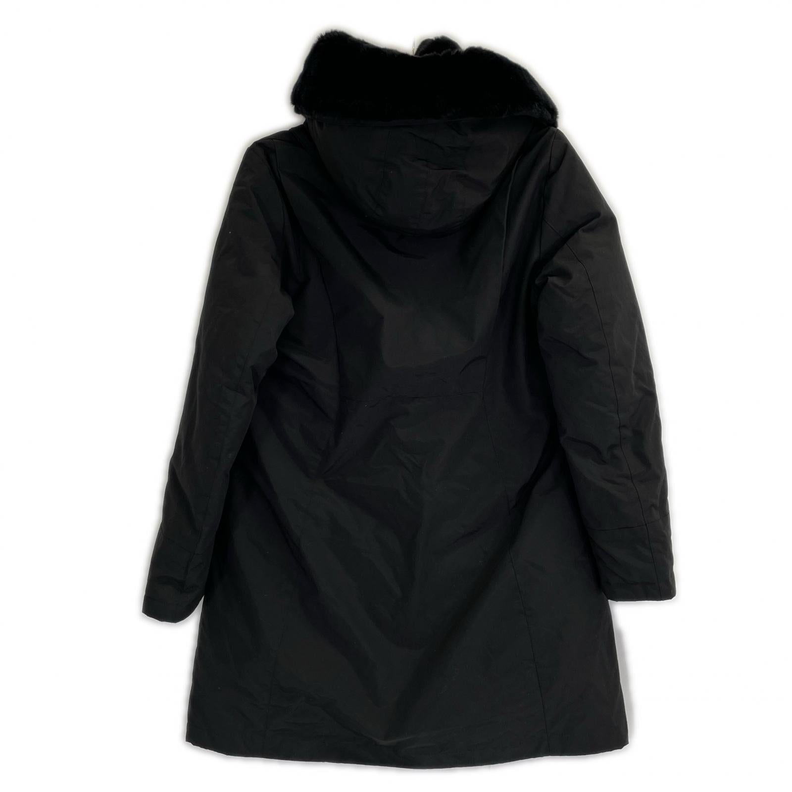WOOLRICH ウールリッチ WWOU0303 ブラック BOW BRIDGE COAT ボウブリッジコート コート