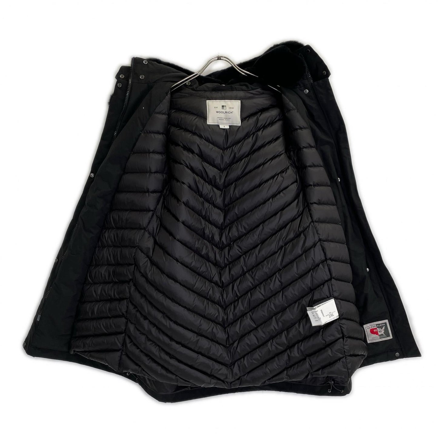 WOOLRICH ウールリッチ WWOU0303 ブラック BOW BRIDGE COAT ボウブリッジコート コート