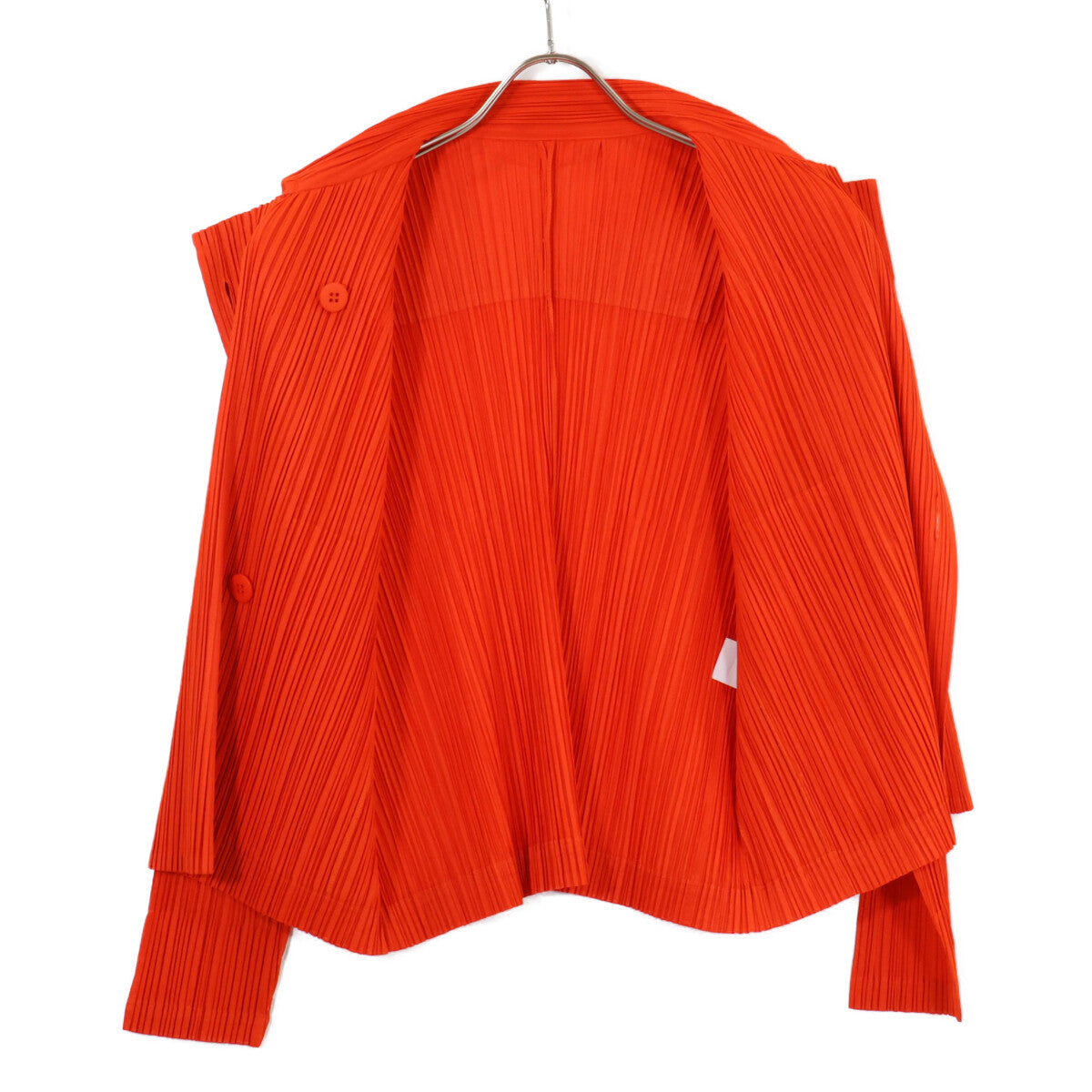 PLEATS PLEASE 三宅一生 副线 【美品/26SS】PP61JD122 MONTHLY COLORS FEBRUARY 褶皱领夹克