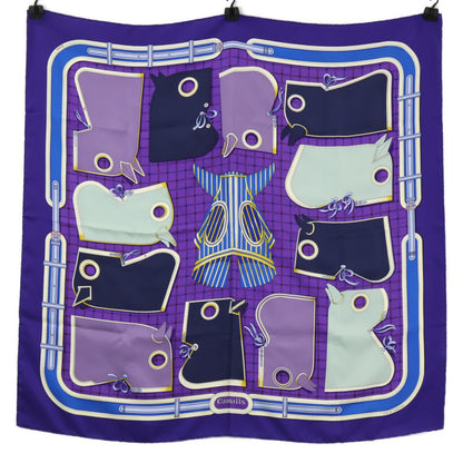HERMES エルメス 【美品】Camails カマイユ カレ90 シルク スカーフ